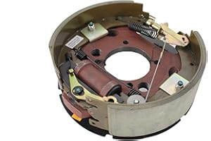 AXLETEK 12-1/4" x 3-3/8" Right-Hand Hydraulic Brake Assembly for 8K Dexter & Lippert Axle 4-Bolt Replaces Dexter K23-403-00