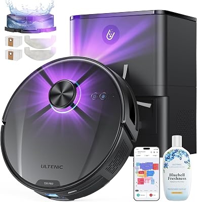 Saugroboter mit Wischfunktion 10000Pa mit Absaugstation 3,5L