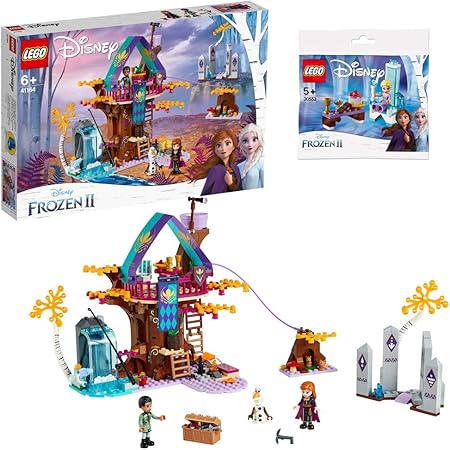 Amazon Co Jp メーカー特典あり レゴ Lego ディズニープリンセス アナと雪の女王2 マジカル ツリーハウス エルサと女王のイス ミニセット 付き Toys