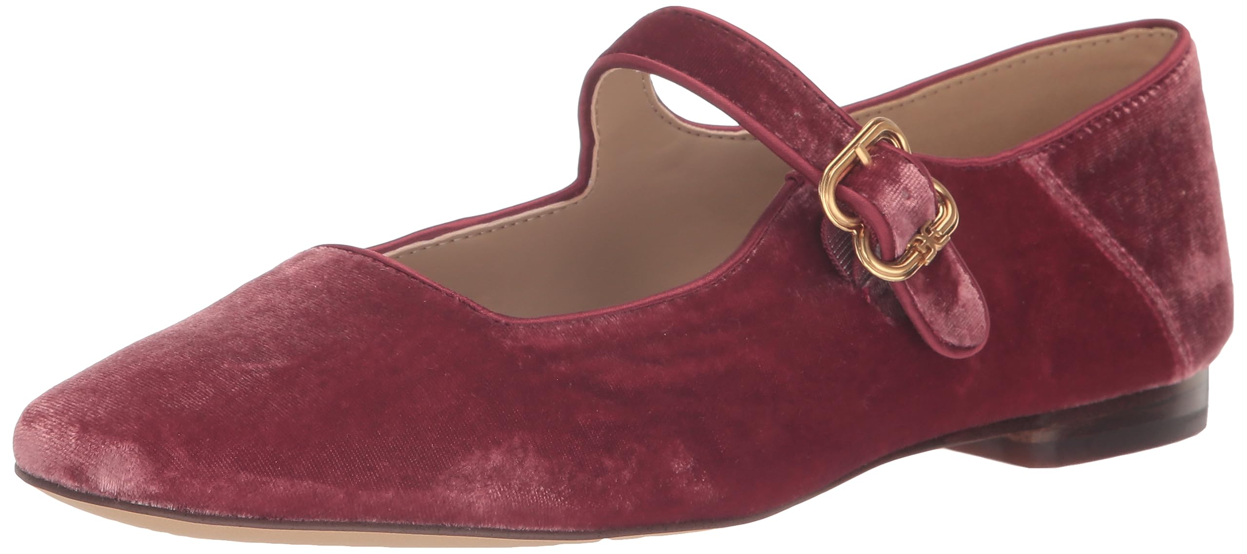 Sam Edelman Michaela Mary Jane Flat Raspberry Mauve 9.5 Medium