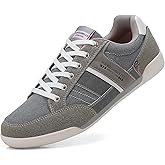 ARRIGO BELLO Mens Casual Shoes Fashion Sneakers Breathable Comfort Classic Lace-Up Low Top Walking Shoes