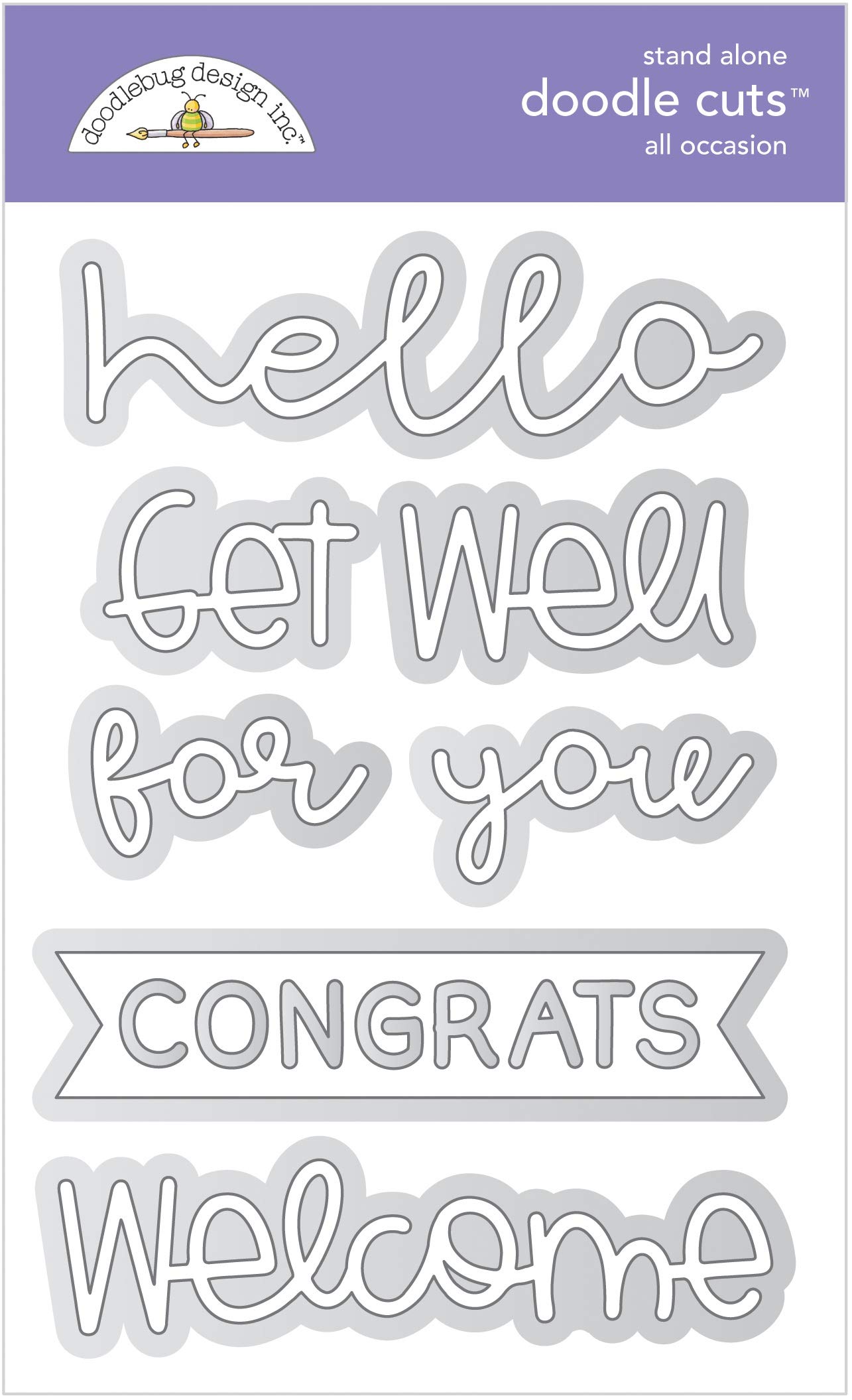 DOODLEBUG DESIGN INC. Doodle CUTS Dies All OCCASI, All Occasions, One Size