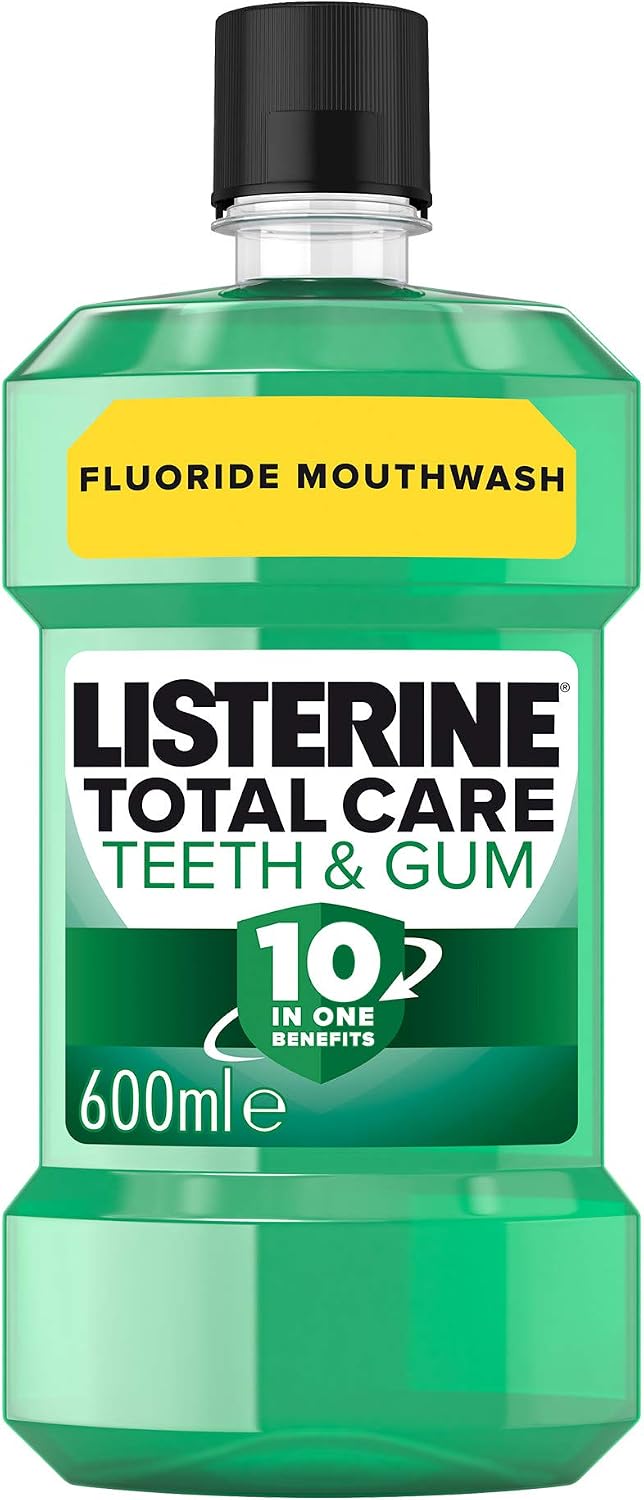 Listerine Total Care Teeth and Gum Mouthwash, 600ml, Other