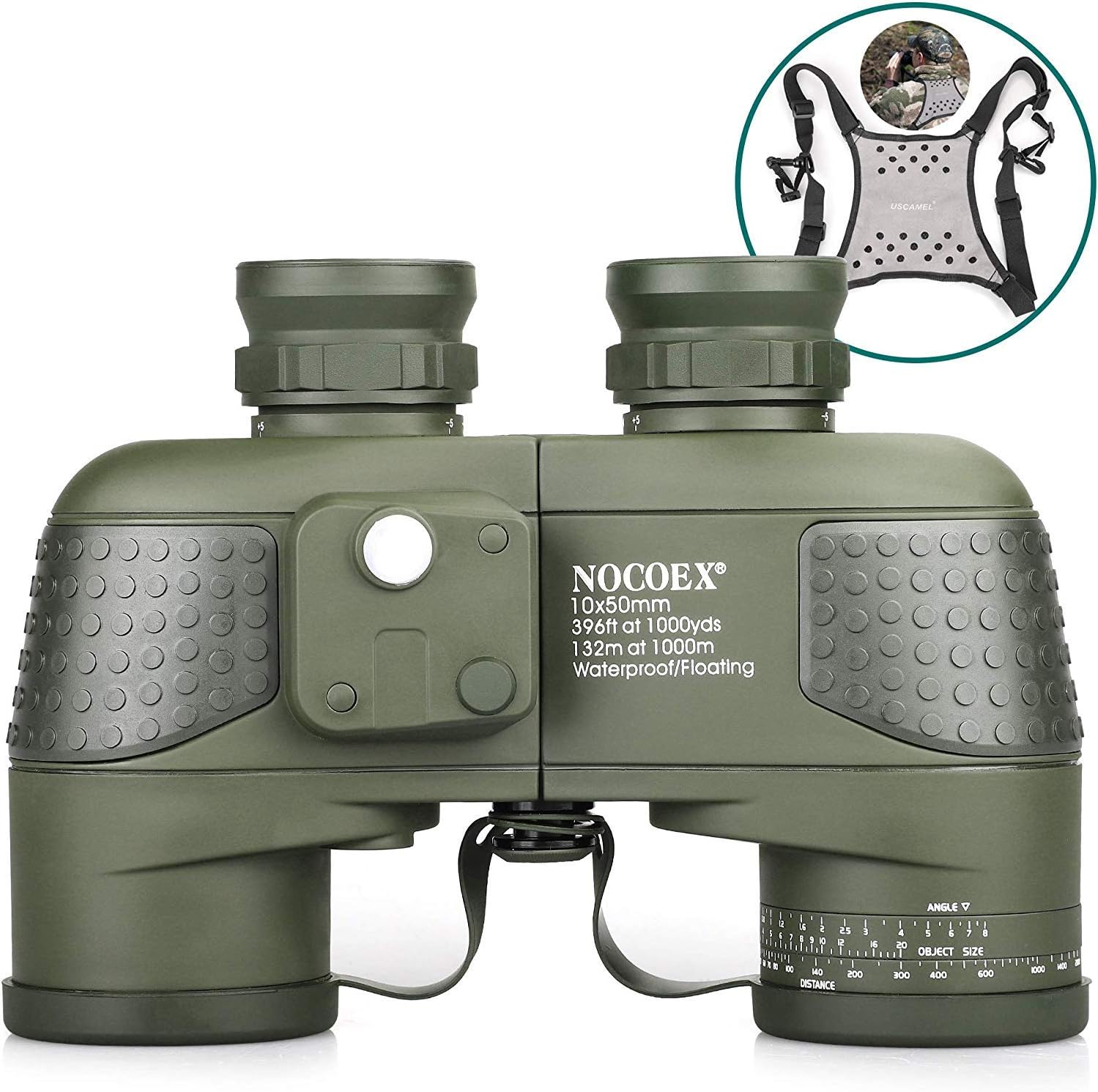 binoculars with rangefinder built in