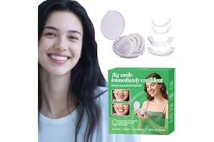 BAXOZUD Temporary Veneers Kit for Women and Men, Tooth Replacement Kit, Nature and Comfortable (1 Count (Pack of 1), Natural)-KK3