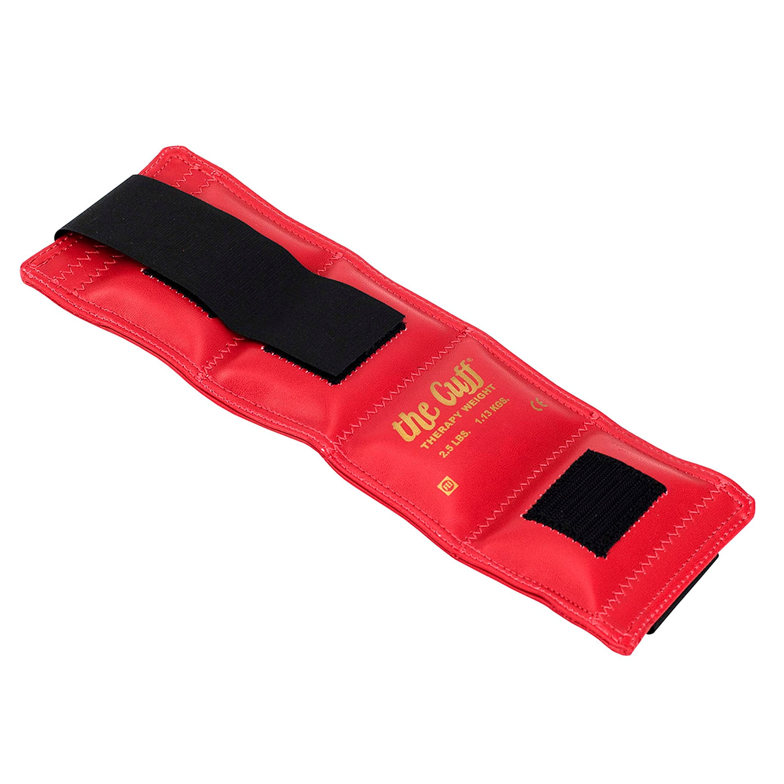 CanDo Weight cuff - wrist and ankle weights - 1.1 kg, red - alternative to dumbbells