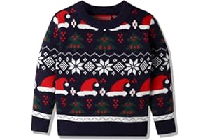 GAVOL Toddle Baby Girl Boy Christmas Outfit Baby Girl Boy Christmas Sweater Sweatshirt Warm Crewneck Winter Clothes