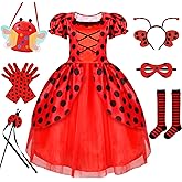 Ladybug Costume Lady Bug Costumes for Girls Halloween Costumes for Kids Toddler Costume Ladybug Dress Ladybird Dress Up