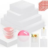 560Pcs Dish Packing Supplies for Moving, 280Thickened High-Density Foam Wrap Pouches &amp; Sheets for Plates and Fragile Shipping Storage, 4 Sizes (16x12",12x12",12x7.8",7.8x7.8")with 280 Fragile Stickers