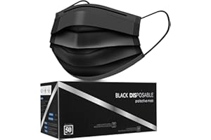 DARKIRON Disposable Face Masks, Pack of 100 Disposable Face Masks