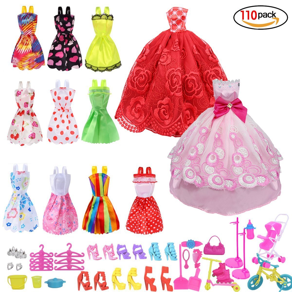 Juguetes y juegos Muñecas y accesorios Xiton muñecas Barbie Accesorios 5 Piezas Vestido de Novia 98 Accesorio de Barbie Accesorios de Vestir para muñecas Barbie 14pcs Verano Faldas Vestidos clab64.fr