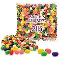 ClassicBrach Jelly Beans Bulk, Assorted Flavors, 2 Pound Bulk Pack - Delicious Traditional Jelly bean Candy for Easter Egg Hunts, and Baskets