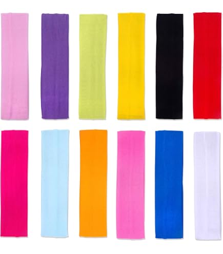 Amazon.com : Zapire 25pcs Elastic Stretch Sport Hairbands  display picture 1