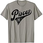Pisces Retro Zodiac - Astrology - Horoscope, Pisces T-Shirt