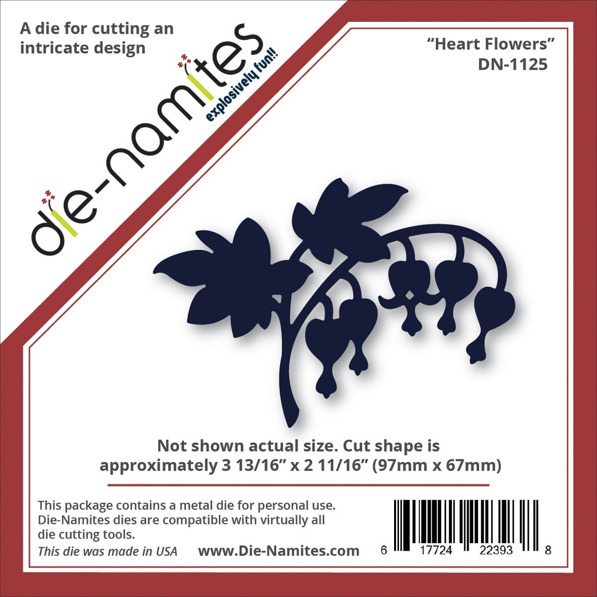 die-namites Heart Flowers Universal Cutting Die