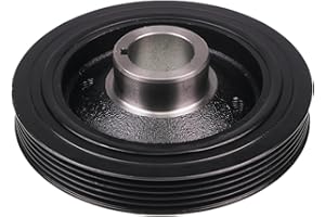 Dowfane Balancer Engine Crankshaft Pulley 12610-77E10 12610-77E12 Compatible with Suzuki Vitara 2.0L Tracker 1999-2003 2.0L