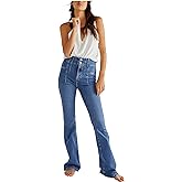 Free People Jayde Flare Jeans - Indigo Blue