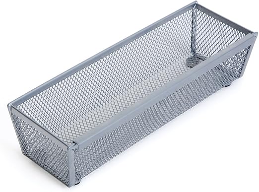 Amazon Com Smart Design Steel Metal Mesh Drawer Organizer W