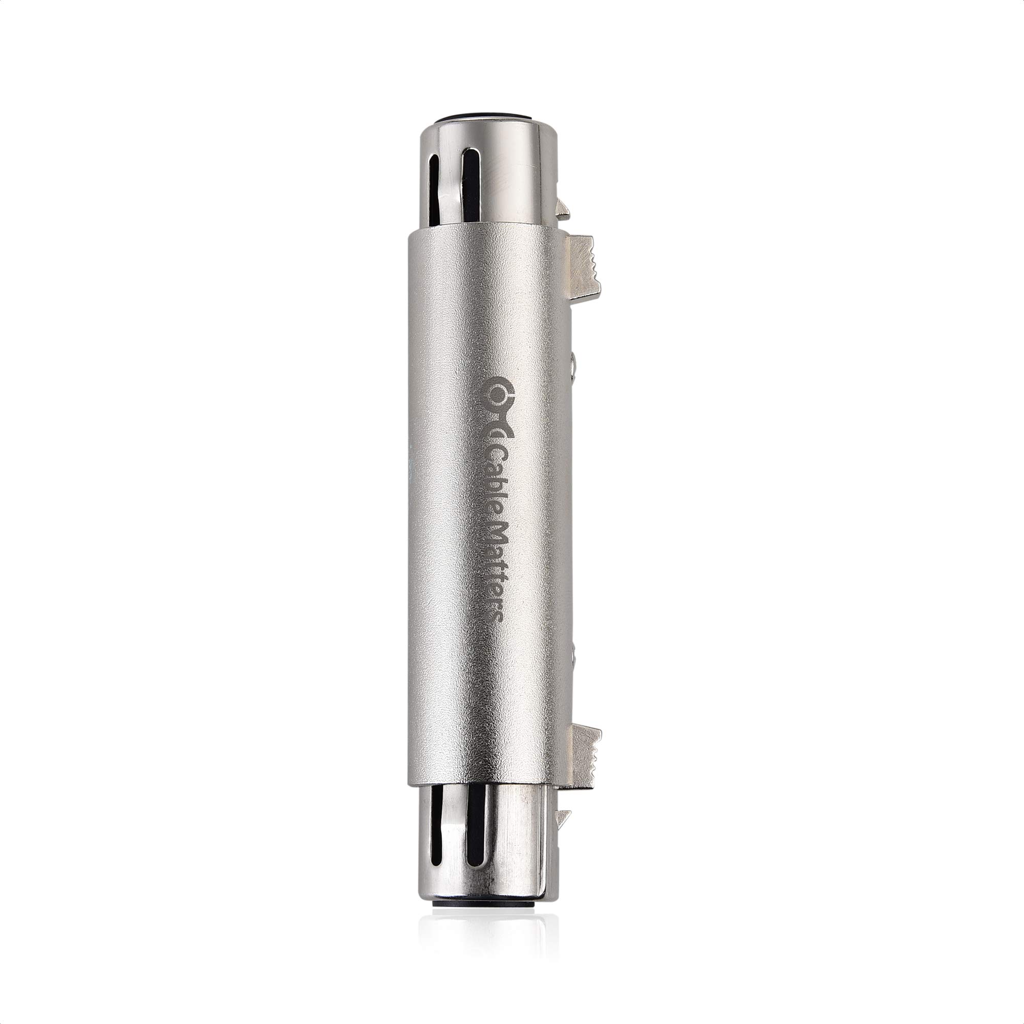 Cable Matters 2-Pack XLR to XLR Gender Changer Adapter - Female to Female