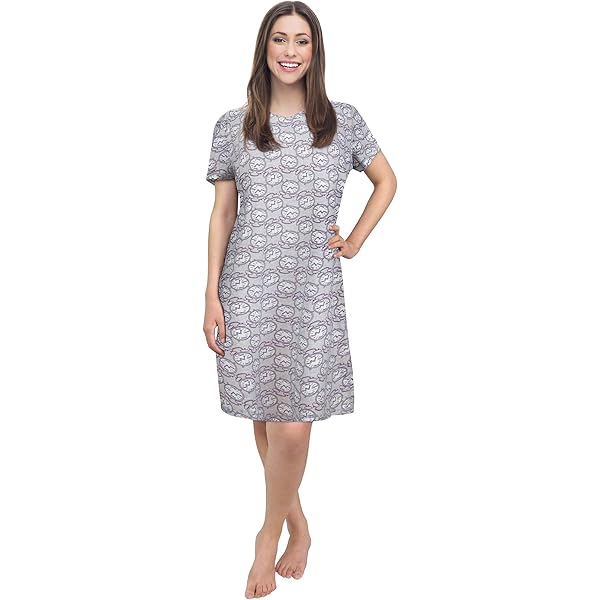 fashion by mirabeau sleep dress Denim Blue Mirabeau Lounge Shirt main image 0