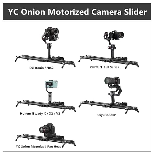 YC Onion Motorized Camera Slider 120cm/47'' with APP Control