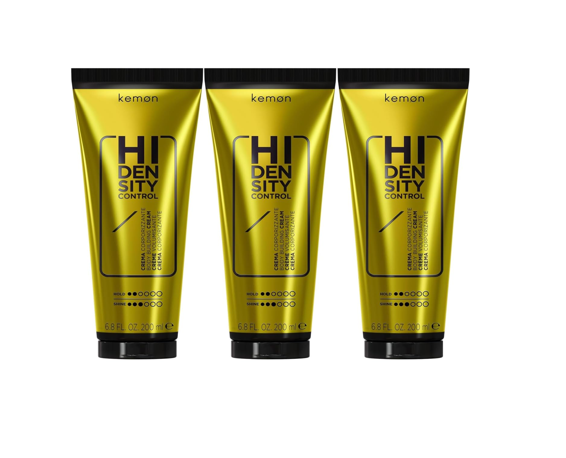 Kemon Hi Density Control Pack Anti Frizz 3 units