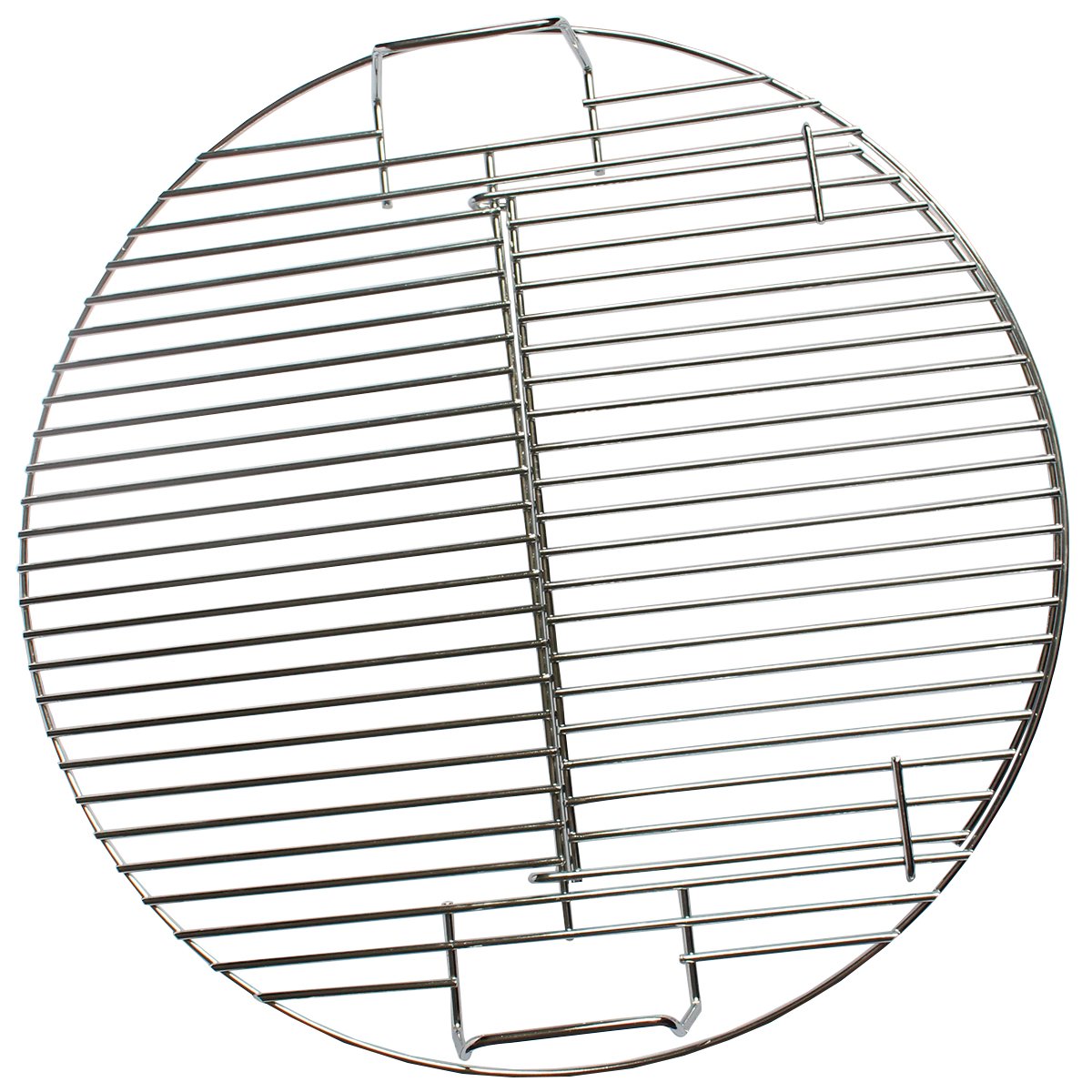 HUAXIONG Stainless Steel Round Barbecue Grill Fire Pit BBQ Heavy/Multi-Purpose Round Cross Wire Charcoal Barbecue Pits Grill Grid Duty 44.5CM fits Barbecue