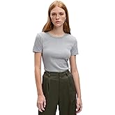 Gap Womens Short Sleeve Ribbed Tee
