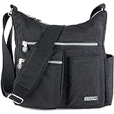 MHCNLL Crossbody Bag with Anti Theft RFID Pocket - Women Lightweight Water-Resistant Purse