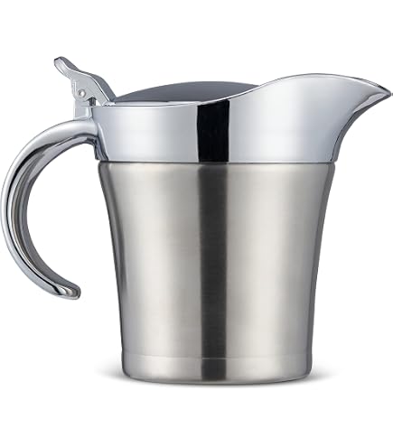 Saucière En Céramique Avec Bec Verseur - Distributeur De Sauce élégant Pour Steak, Sirop, Crème - 17x10 Cm