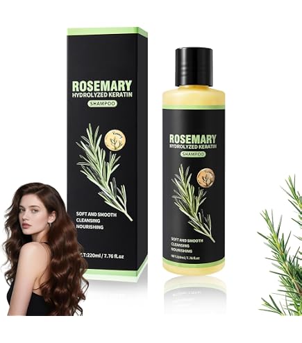 Rosemary Shampoo for Thinning Hair for Women and Men, Rosemary