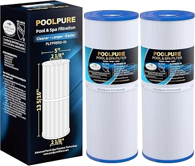 POOLPURE Spa Filter for Hot Tub 50 Sq Ft 5x13 Compatible with PRB50-IN C-4950