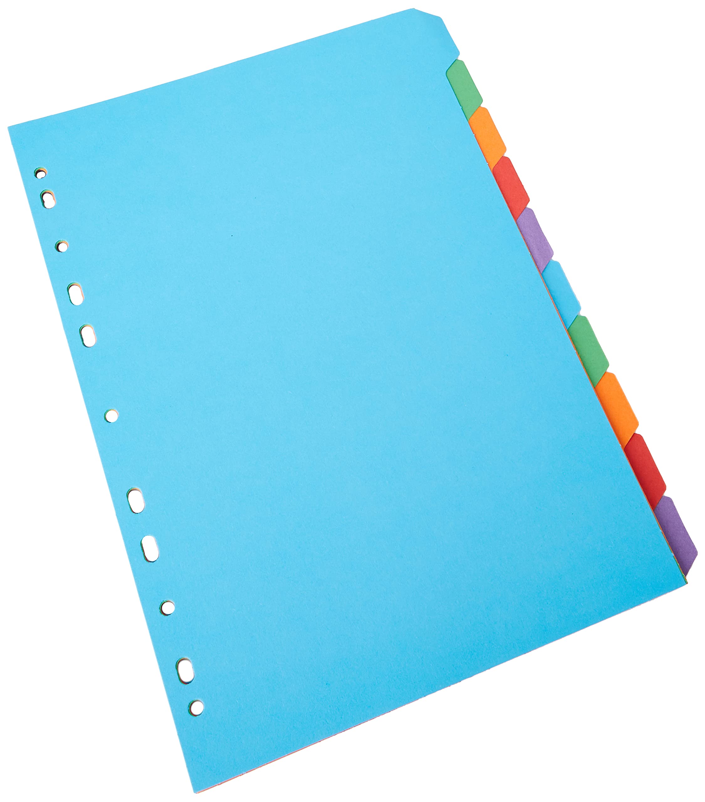 Concord 10 Part Assorted Heavy Weight Bright A4 Divider