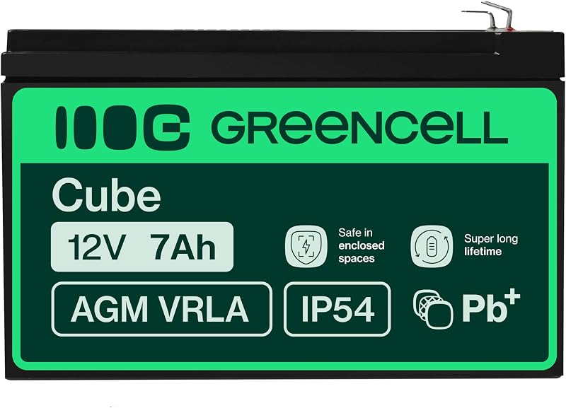 AGM 12V 7Ah VRLA Batería de Plomo para Cajas y Balanzas — foto 3 de 5