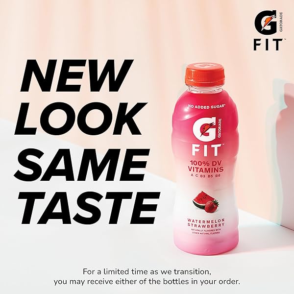 GATORADE FIT ELECTROLYTE BEVERAGE, HEALTHY REAL HYDRATION, NEW 2.0 4 FLAVOR VARIETY PACK, 16.9.OZ BOTTLES (12 PACK)