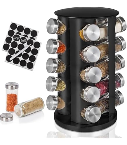 SÉRIE DE 5 Pots à Epices en Porcelaine - Vintage EUR 24,99