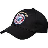 FC Bayern Munich Men's Cap FCBM Seal Print Black One Size