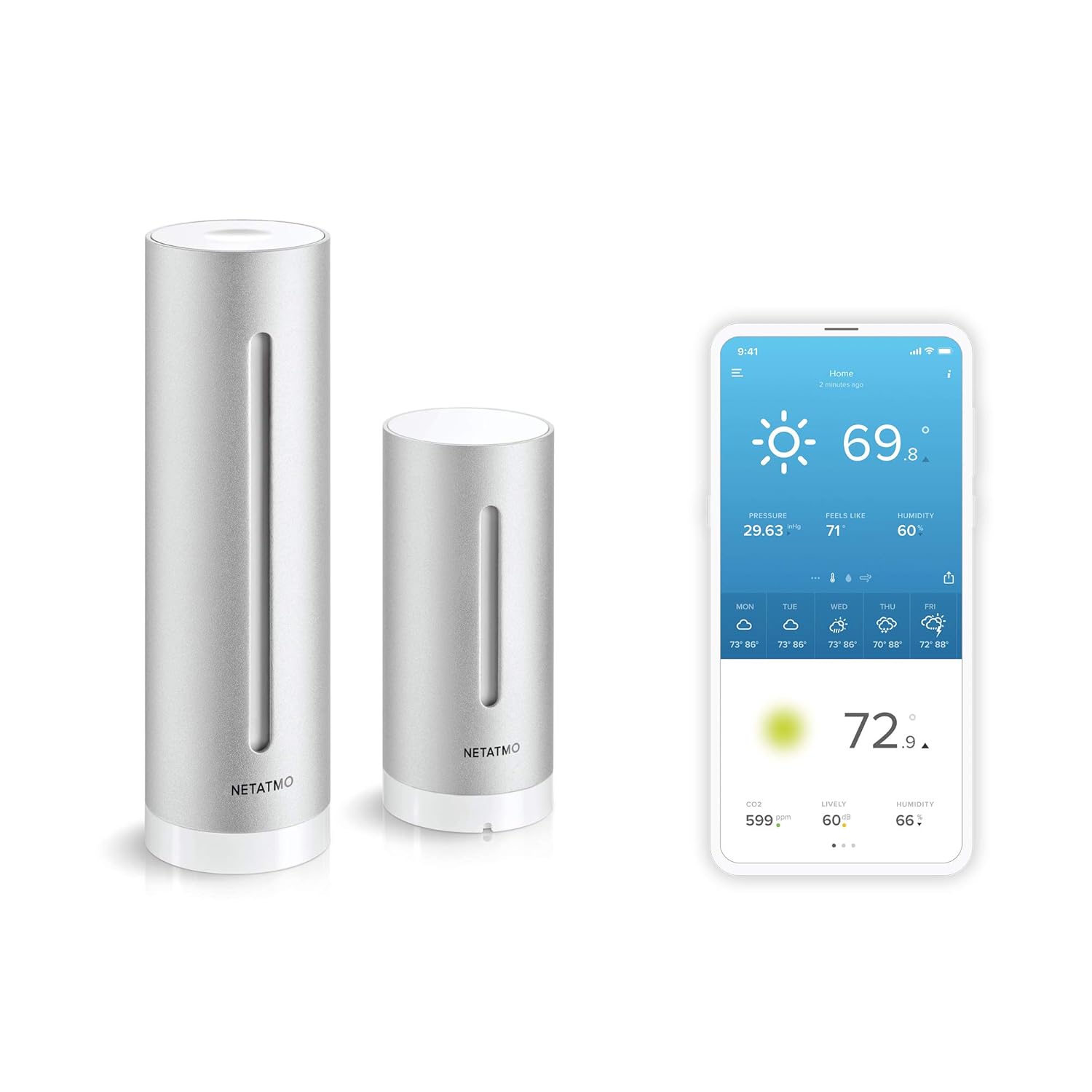 NETATMO nws01us Weather Station Weather Stations Amazon.co.uk