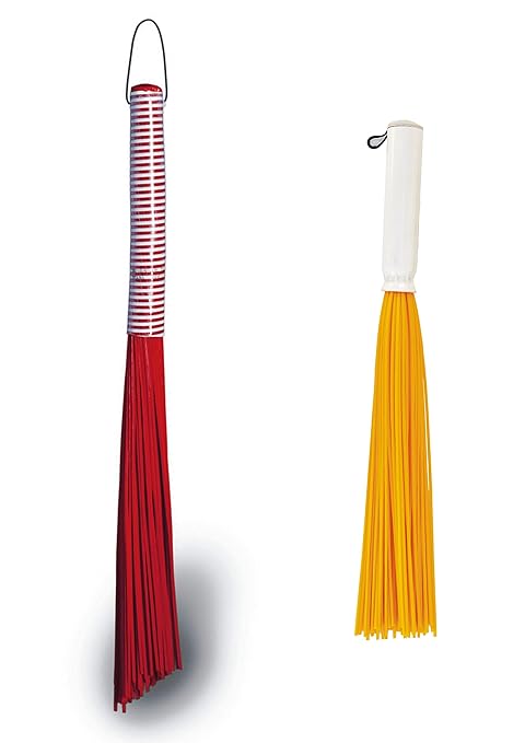 Vimal Kharata 24 Heavy Duty Floor Cleaning & TinTin 20 Bathroom Floor Cleaning Wet/Dry Plastic Brooms Combo Set