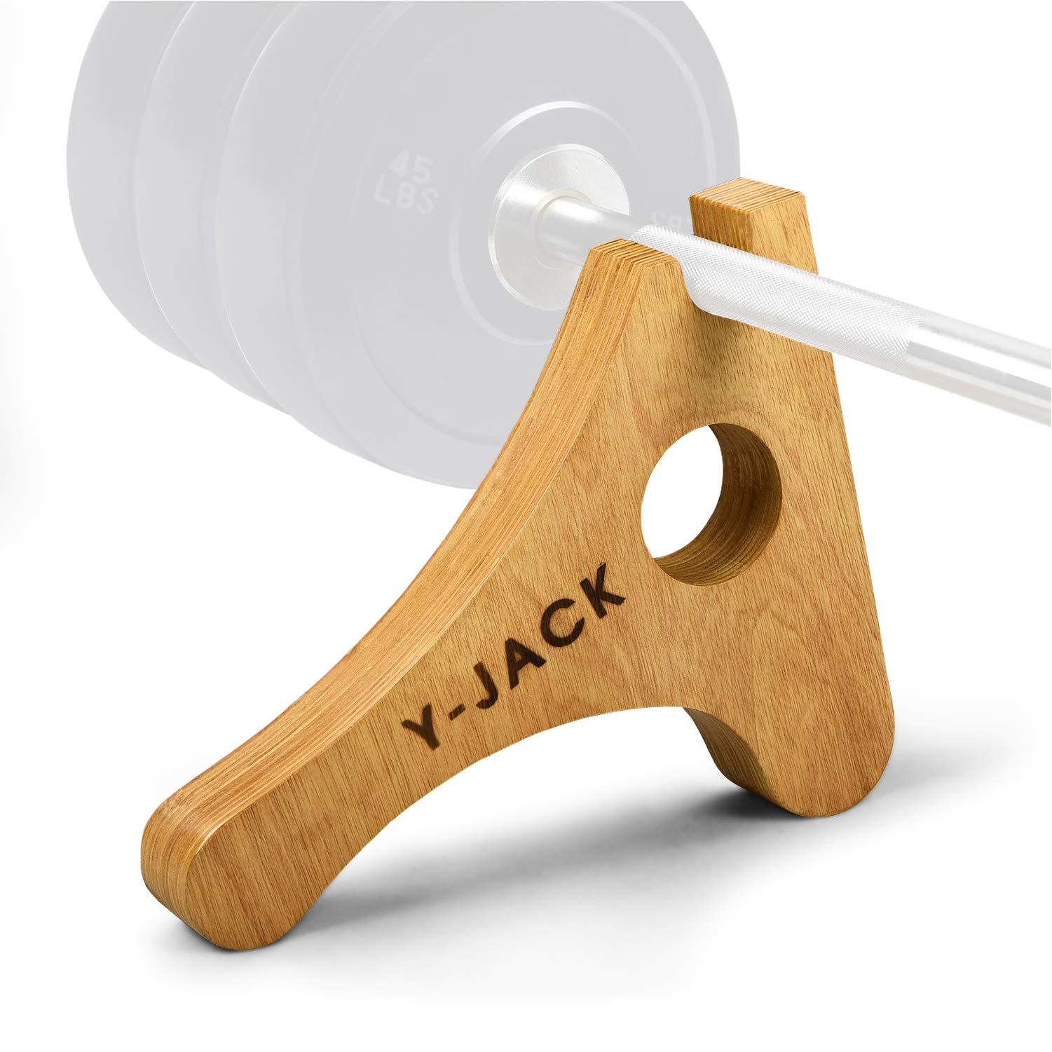 Yes4All Deadlift Jack/Barbell Stand for Weight Training, Deadlift Exercises, Powerlifting, Suitable for Loading and Unloading Heavy Barbell Plates