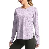 Women's Sun Shirts UPF 50+ Long Sleeve UV Protection Shirt Lightweight Quick Dry Workout Hiking Tops for Women