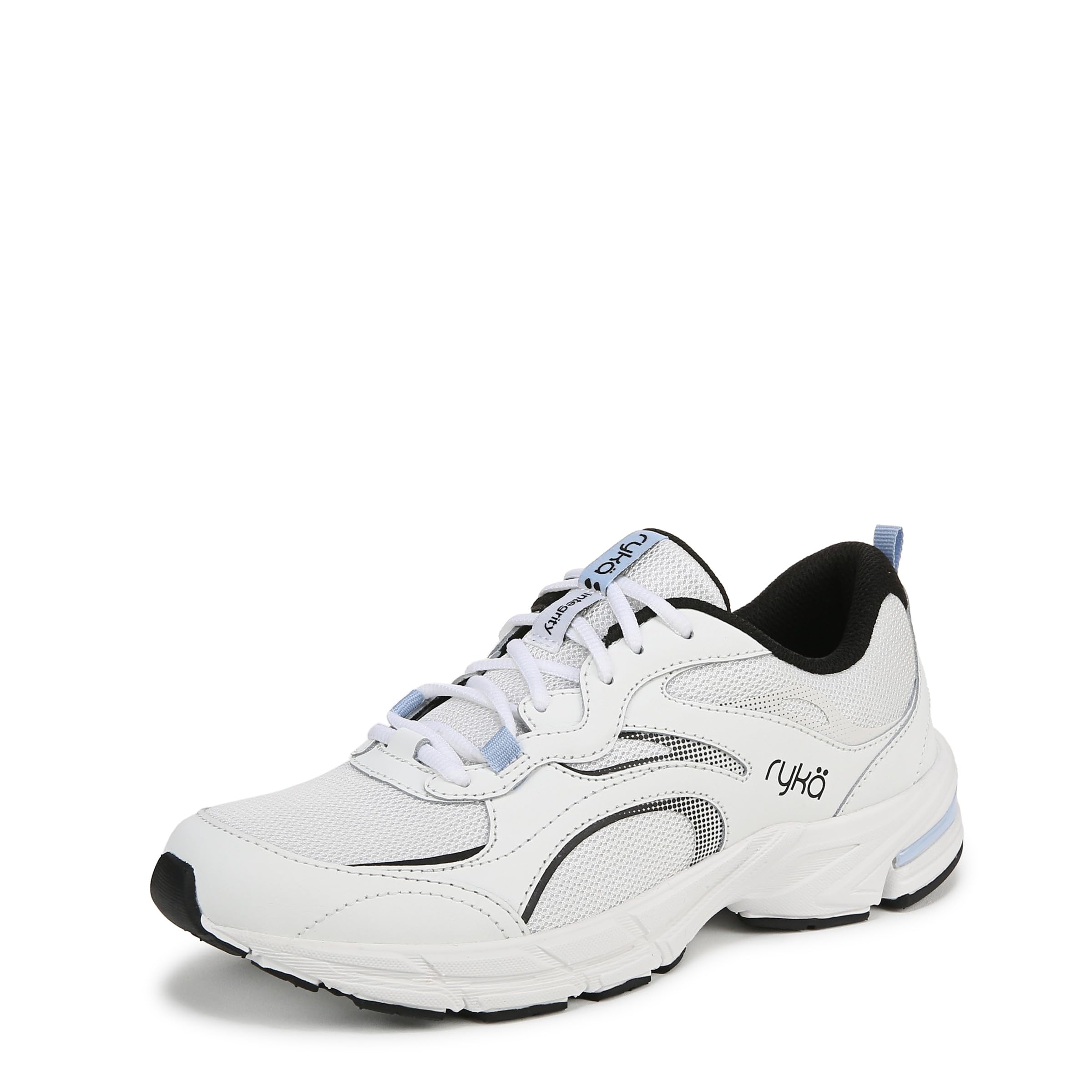 Ryka Womens Integrity Walking Shoes Brilliant White 5 M