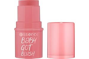 essence | Baby Got Blush (30 | Rosé All Day) | Easy to Apply & Blend Pigmented Cream Blush Stick | Vegan & Cruelty Free | Free From Gluten, Parabens, Alcohol, & Microplastic Particles