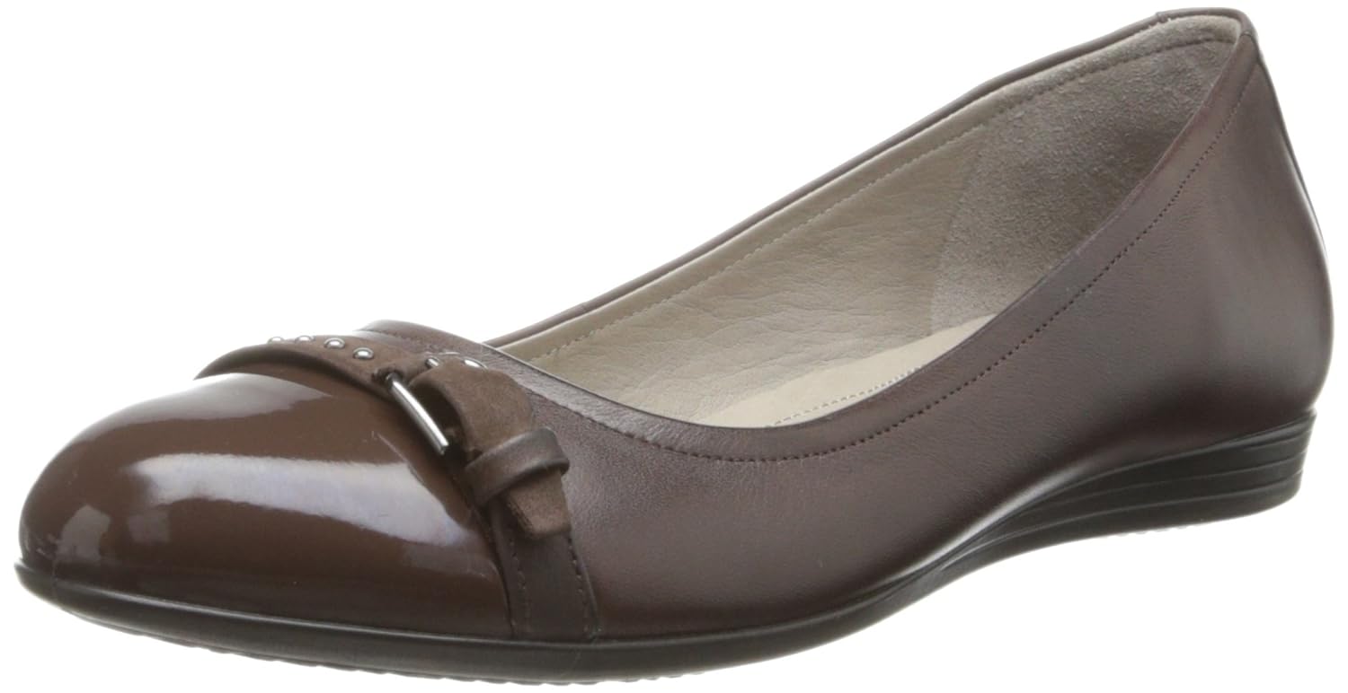 ecco ballerina flats