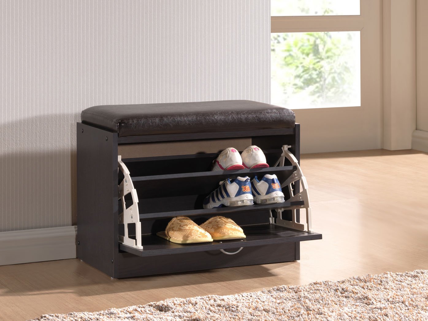 Best Shoe Rack With Cushioned Seat
