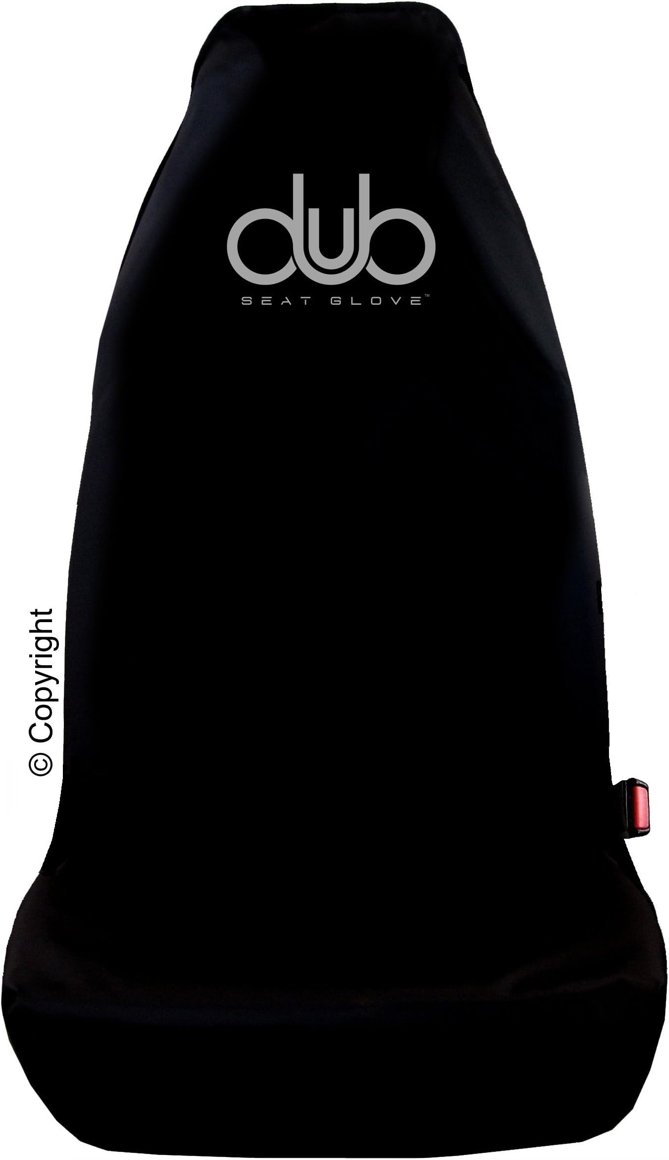 DUB SEAT GLOVE Genuine Protective Front Seat Cover in Black (T5 Transporter Compatible).