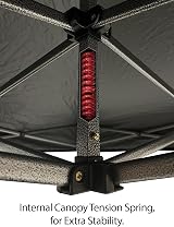Gorilla Gazebo 3x3m Pop Up Waterproof Heavy Duty with Leg Weights Bag view 4