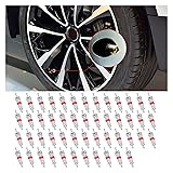Ziciner 50 PCS Car Tire Valve Stem Cores, Premium