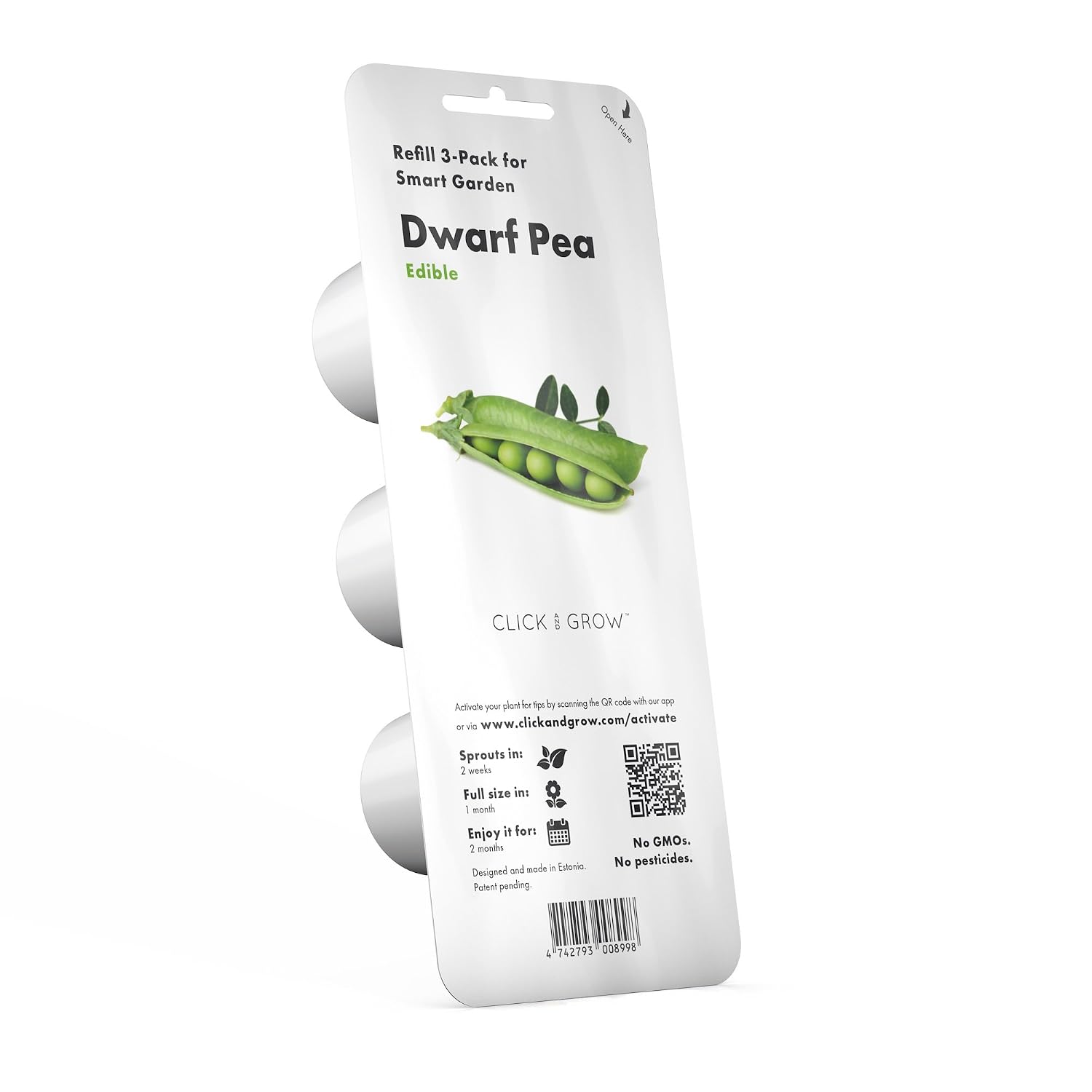 Recarga Triple de guisante enano para Smart Garden - Click and ...