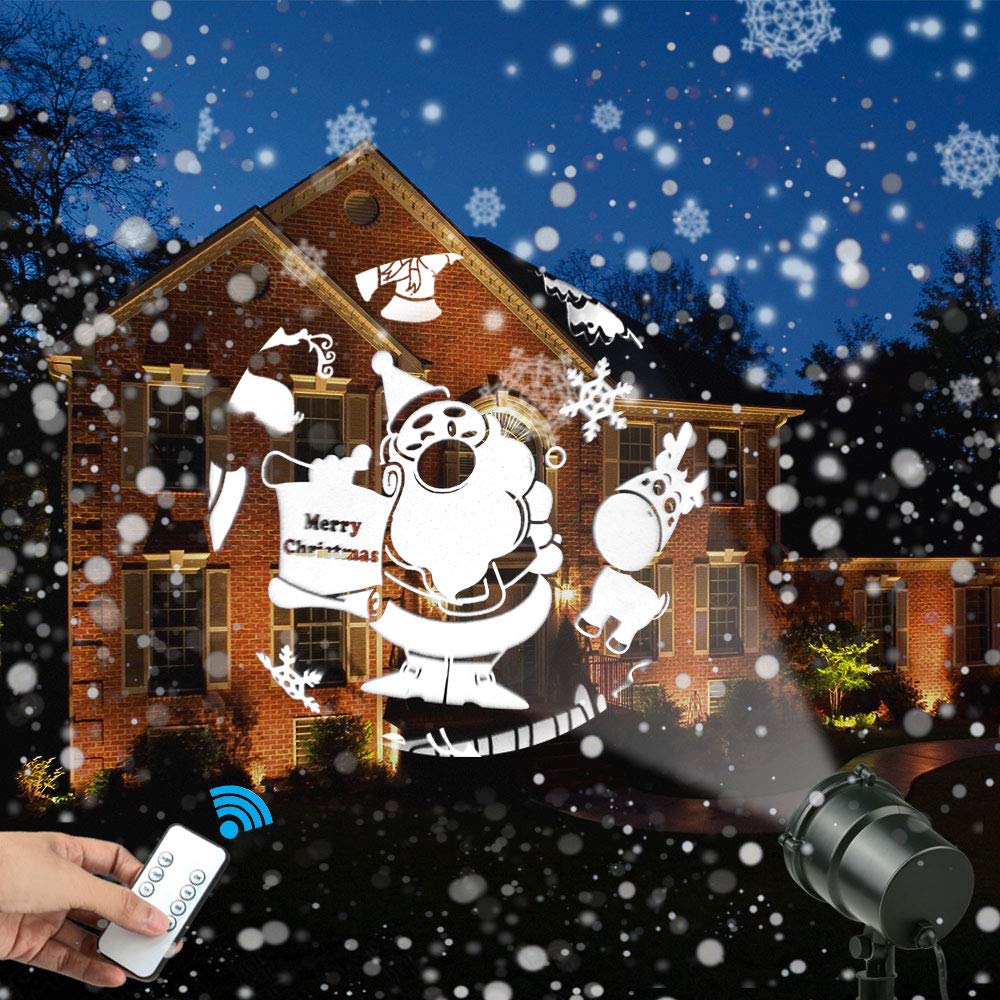 Luces del Proyector de Navidad Impermeable Luz de Proyección 3D ...